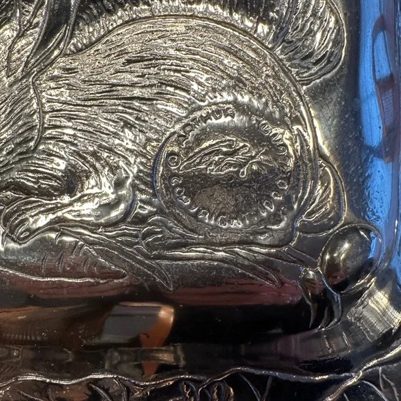 Arthur Court vintage 1990 aluminum tray. Never used! - Picture 5 of 9